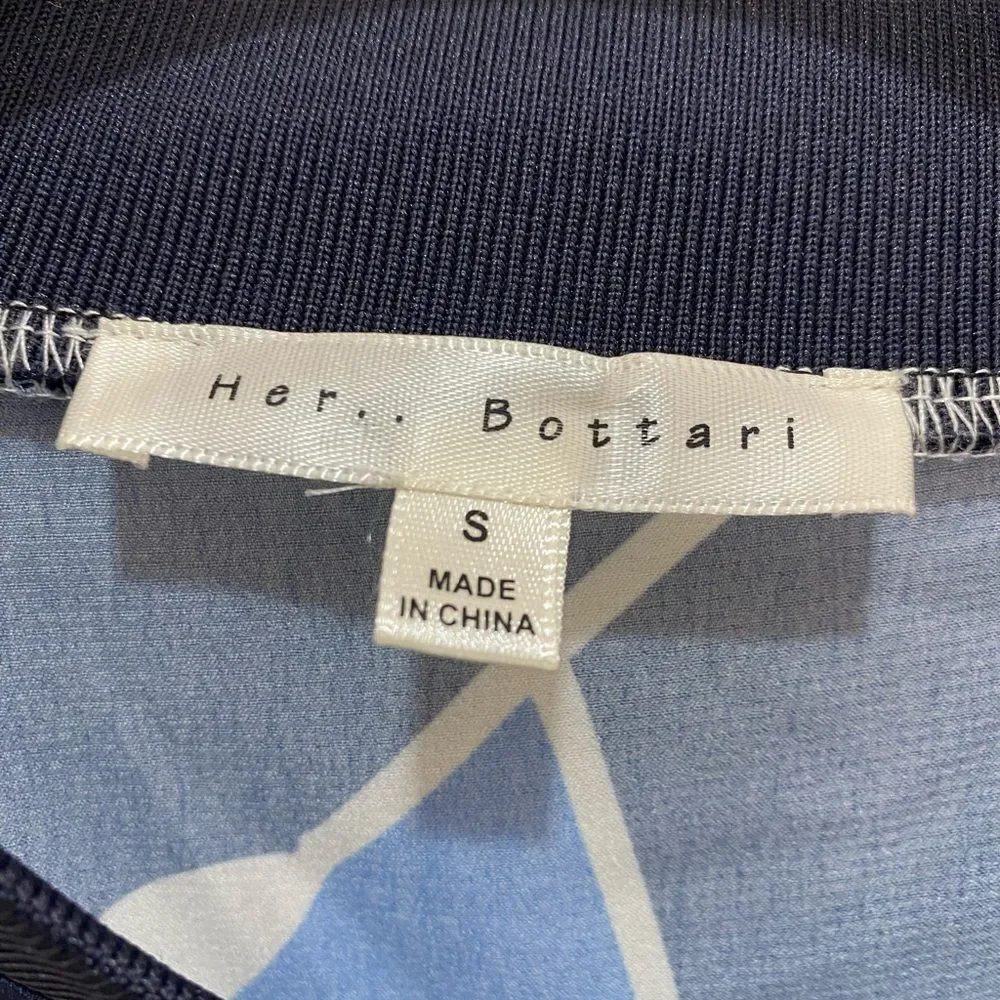 Her.. Bottari zip front long sleeve crop jacket, size small - Picture 7 of 13